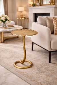 Anemone textured drink table