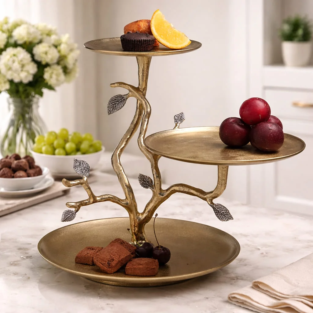 Gingko Leaf Cake Holder 3